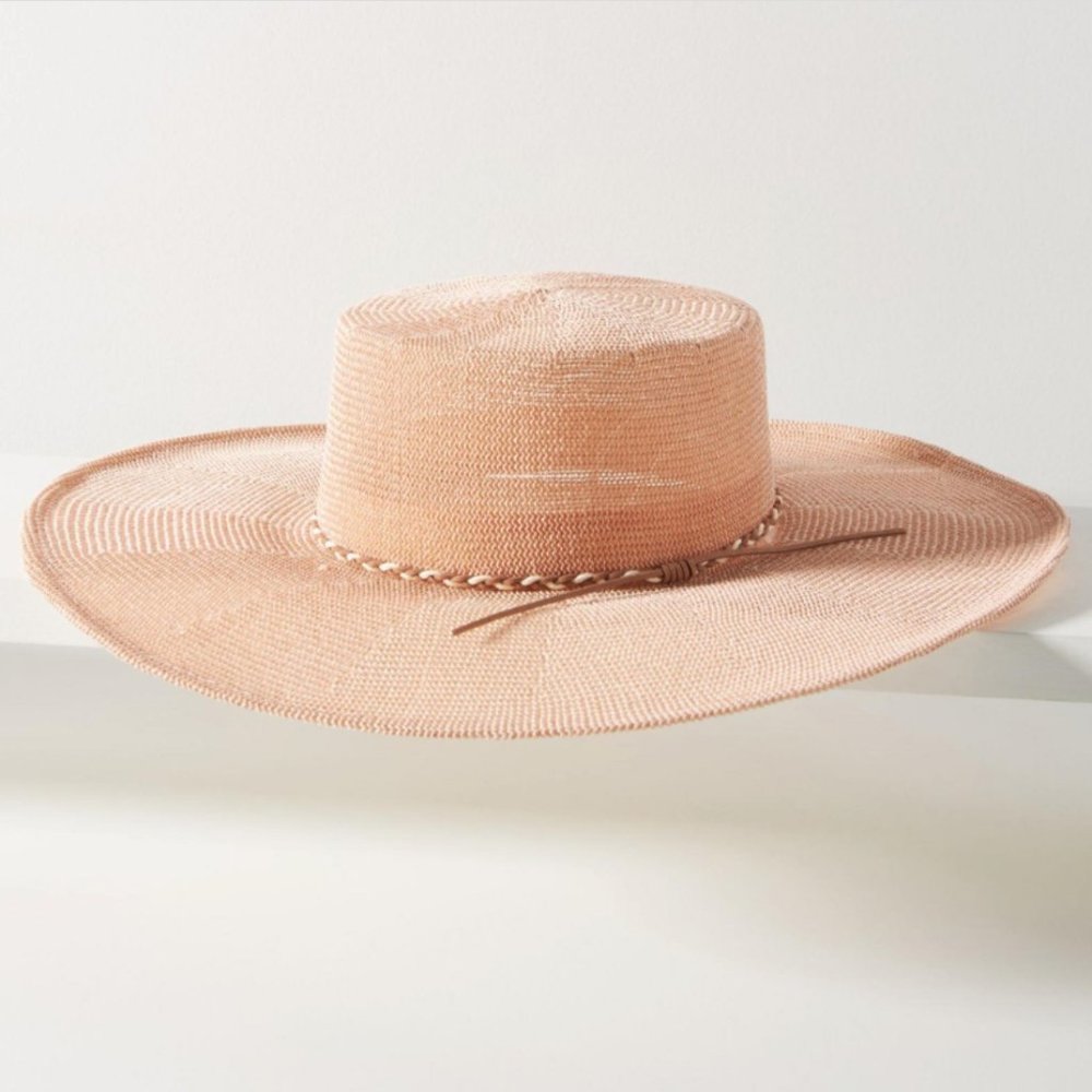 Braid-Trimmed Rancher Hat